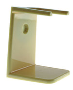 PureBadger Collection Shaving Brush Stand, Ivory Acrylic, Standard Mouth,