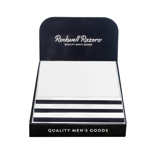 Rockwell Razors Empty Retail Cardboard Display,
