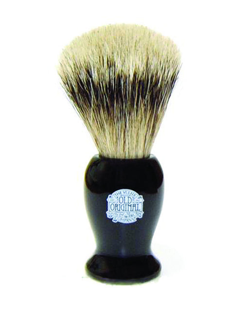 Progress Vulfix Super Badger Shaving Brush, Medium Black Handle, 
