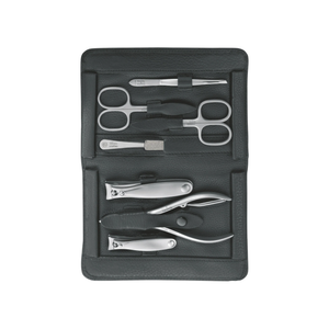 Niegeloh Imantado XL 7pc Manicure Set In High Quality Leather Case
