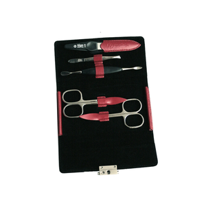 Niegeloh Diabolo M 5pc Manicure Set In Leather Case