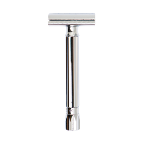 MERKUR 510 Progress, Adjustable Safety Razor With Bright Chrome Metal Knob