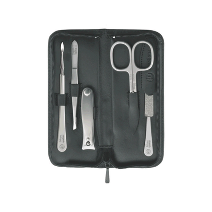 Niegeloh Nevada ZIP Medium 5pc Manicure Set In High Quality Zipper Case