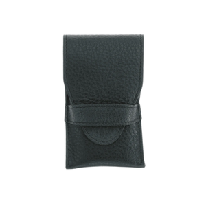 Niegeloh Capri Schwarz 4pc Manicure Set In High Quality Leather Case