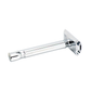 MERKUR 510 Progress, Adjustable Safety Razor With Bright Chrome Metal Knob