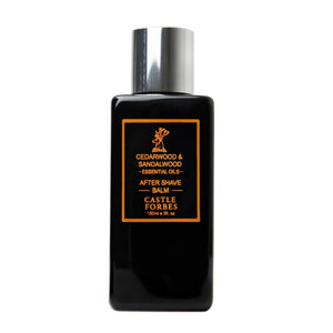 Luxury Aftershave Balm, Cedarwood & Sandalwood Essential Oil, No Added Alcohol, 5 fl.oz / 150ml