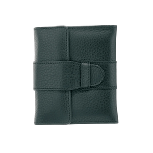 Niegeloh Capri Schwarz 5pc Manicure Set In High Quality Leather Case
