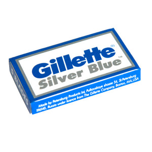 Gillette Silver Blue Double Edge Blades - 5 pack