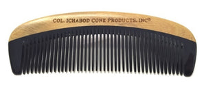 GREEN SANDALWOOD & HORN BEARD COMB #362
