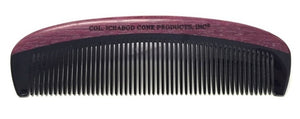VIOLET SANDLEWOOD & HORN BEARD COMB #323