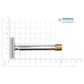 MERKUR 510 Progress, Adjustable Safety Razor With Antique Brass Metal Knob