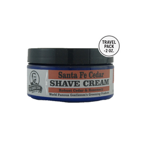 Santa Fe Cedar Shave Cream (Travel Size) - 2 oz