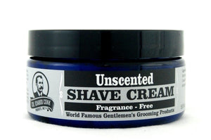Unscented Natural Shave Cream - 5.5 oz
