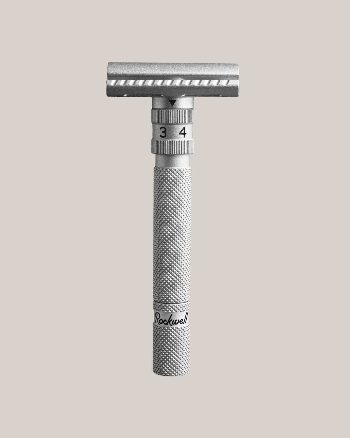 Rockwell SETPOINT™ Adjustable Safety Razor - Silver Aluminum