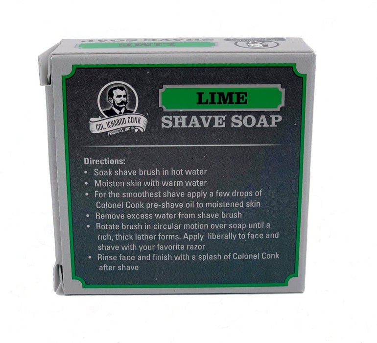 Colonel Conk Lime Shave Soap (2oz)