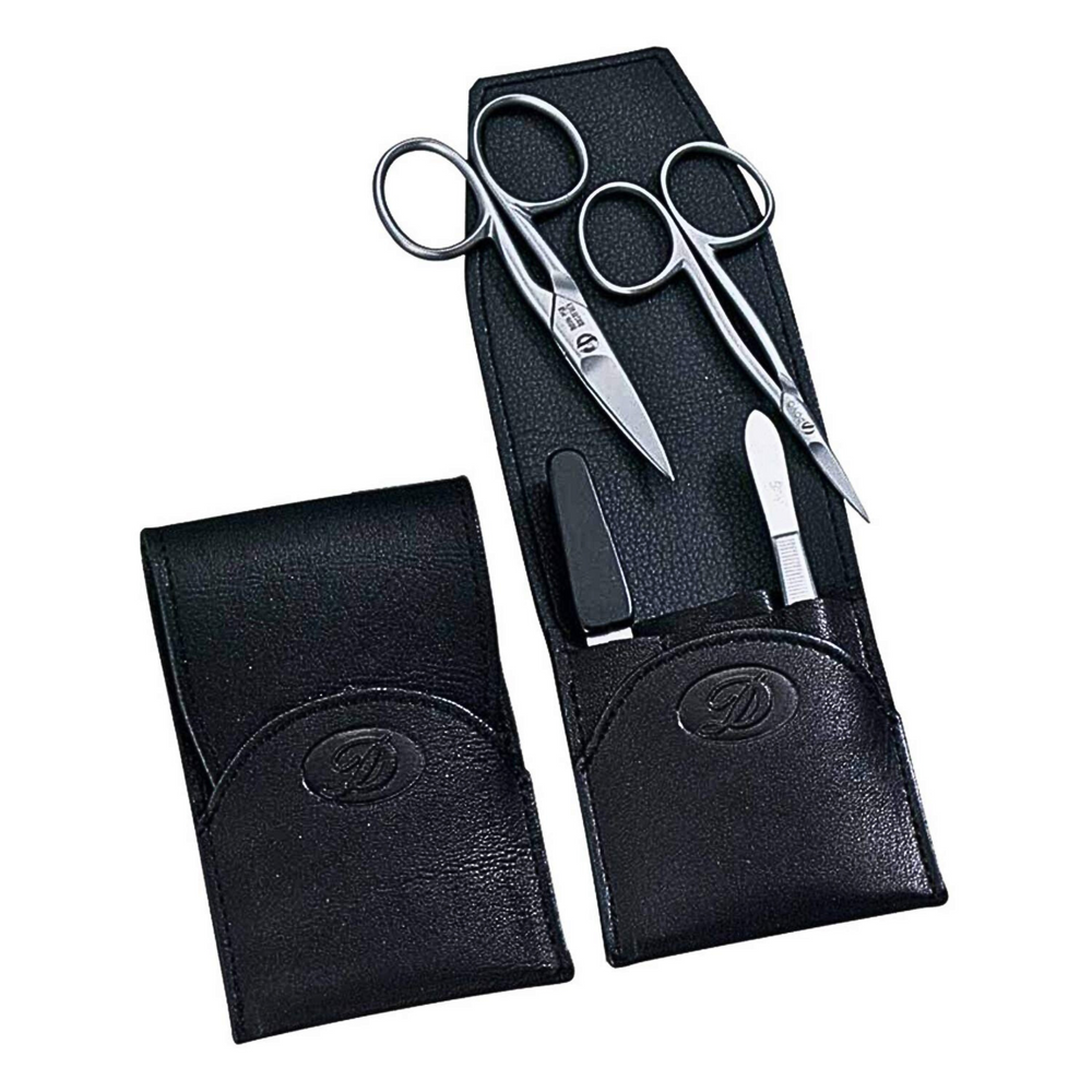 DV-344016, DOVO MANICURE SET R SAT, BLACK