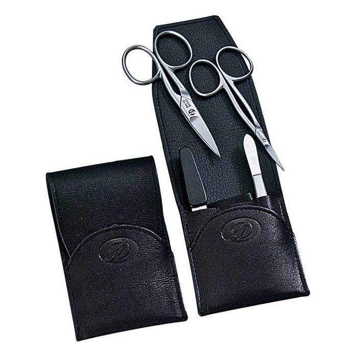 DV-344016, DOVO MANICURE SET R SAT, BLACK