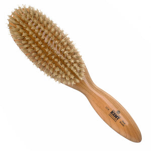 Kent Ladies Finest Cherrywood Pure White Bristle Brush