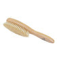 Kent Handmade Satinwood Pure Soft White Bristle Oval Hairbrush