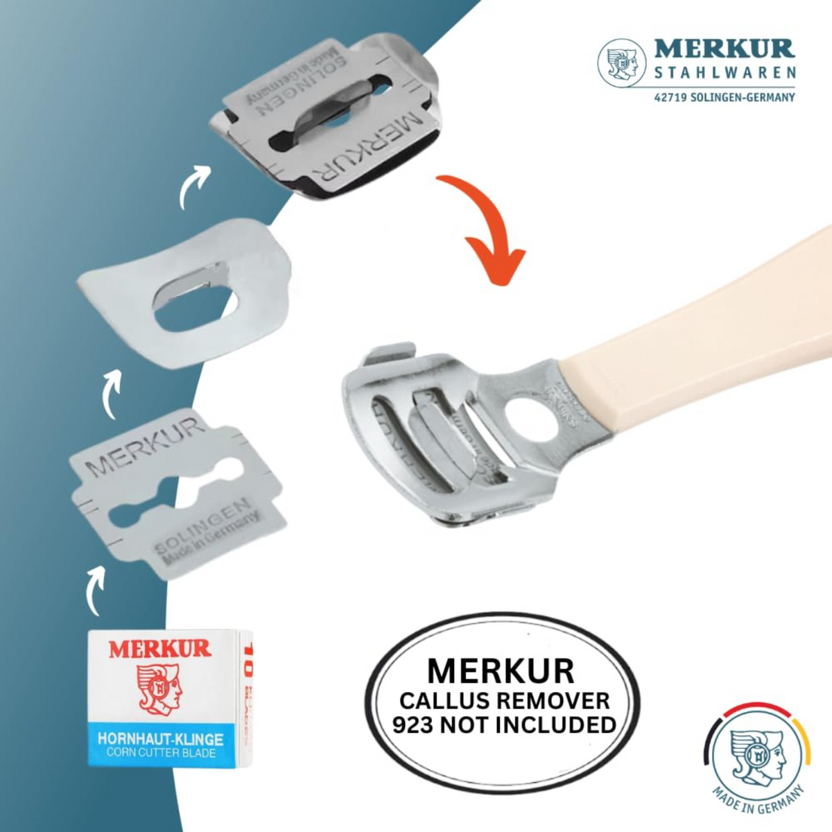 Corn Razor Blades Merkur Corn Razor Blades
