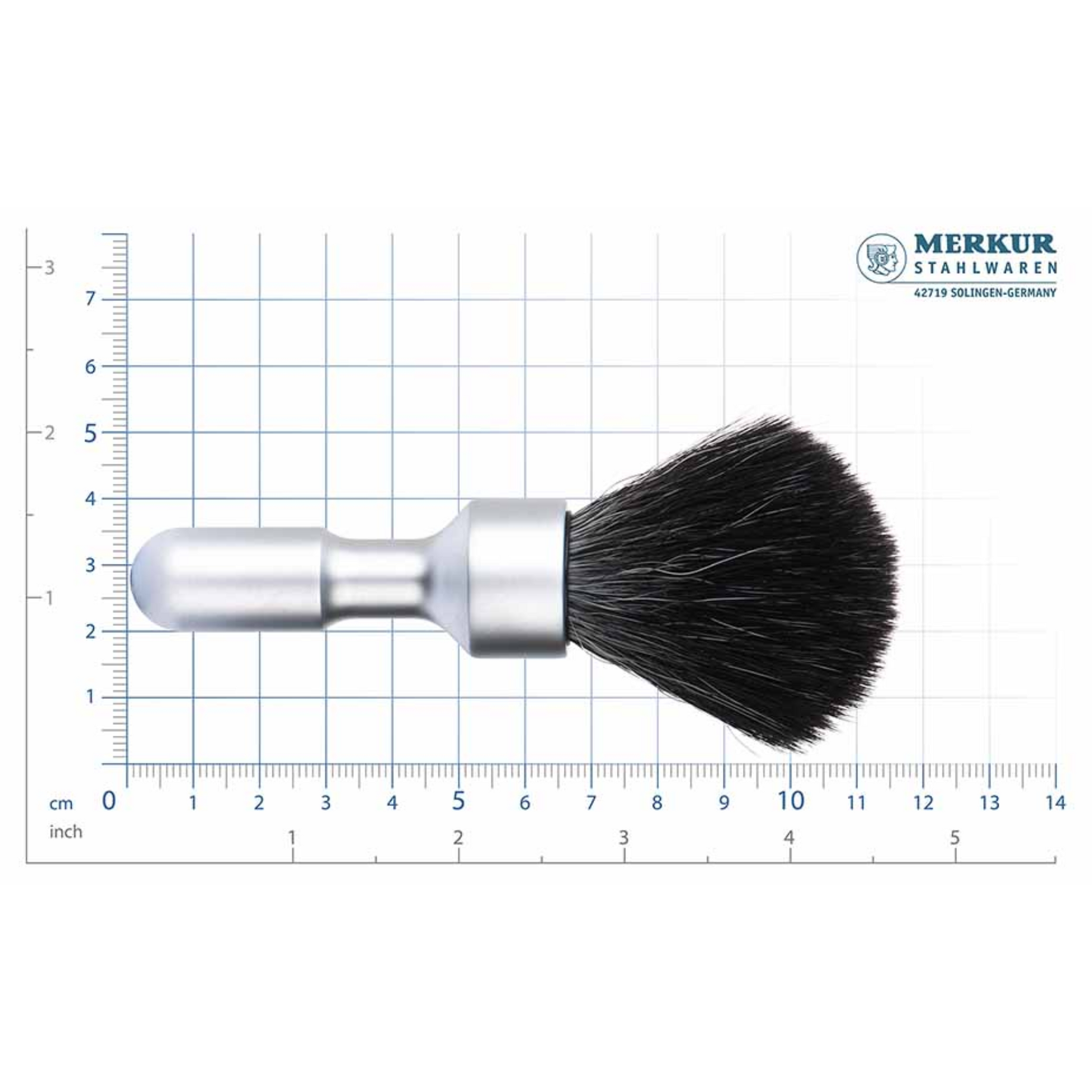 merkur synthetic hair shaving brush 3
