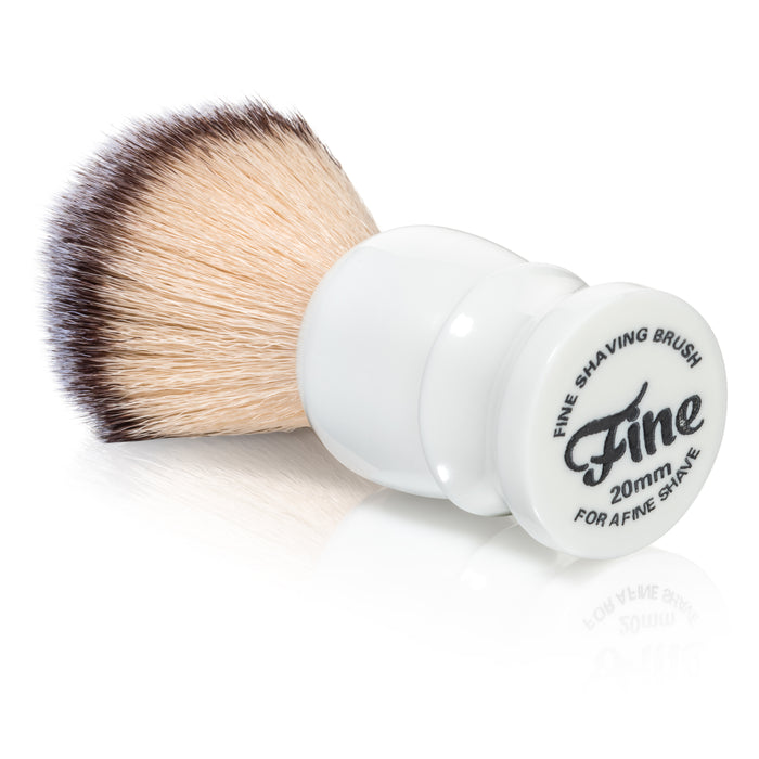 Fine Accoutrements Blaireau de Rasage Classique - Blanc