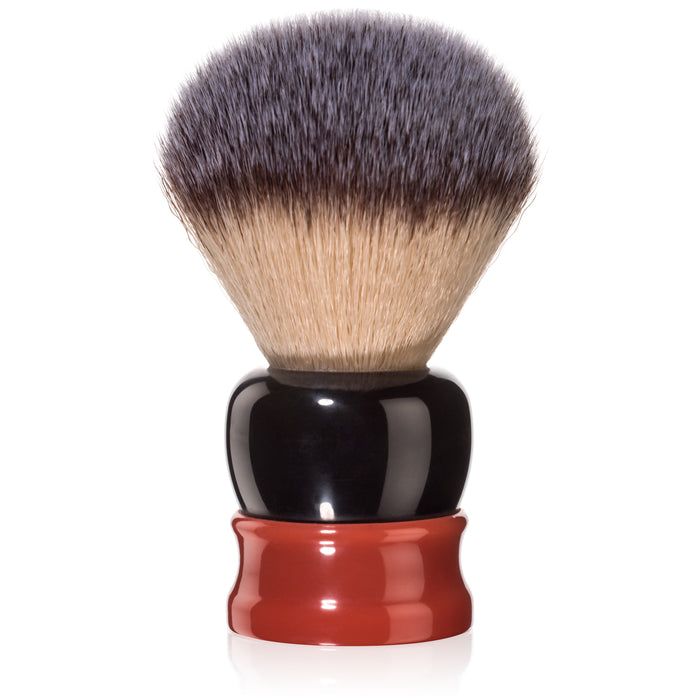 Fine Accoutrements Stout Shaving Brush - Orange/Brown