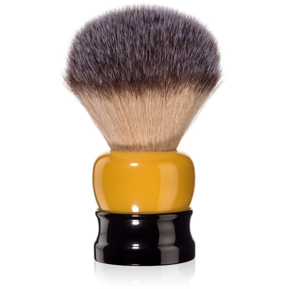 Fine Accoutrements Stout Shaving Brush - Orange/Black