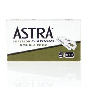 Astra Double Edge Blade / 20 Packs of 5 (Green)