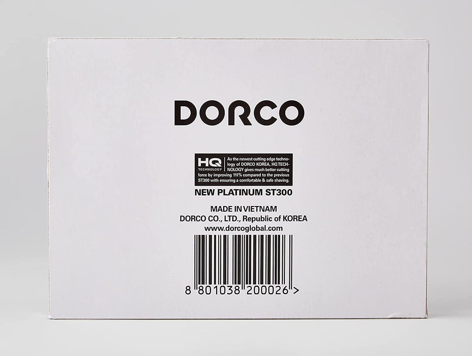 Lame de rasoir Dorco Double Edge 100ct Bleu
