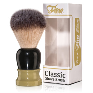 Fine Accoutrements Classic Shaving Brush - Green/Gold