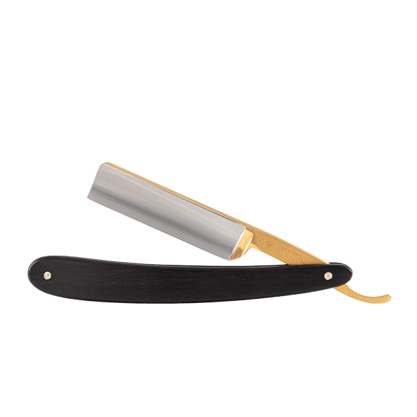 Dovo Straight Razor, Without engraving, Ebony 5/8"