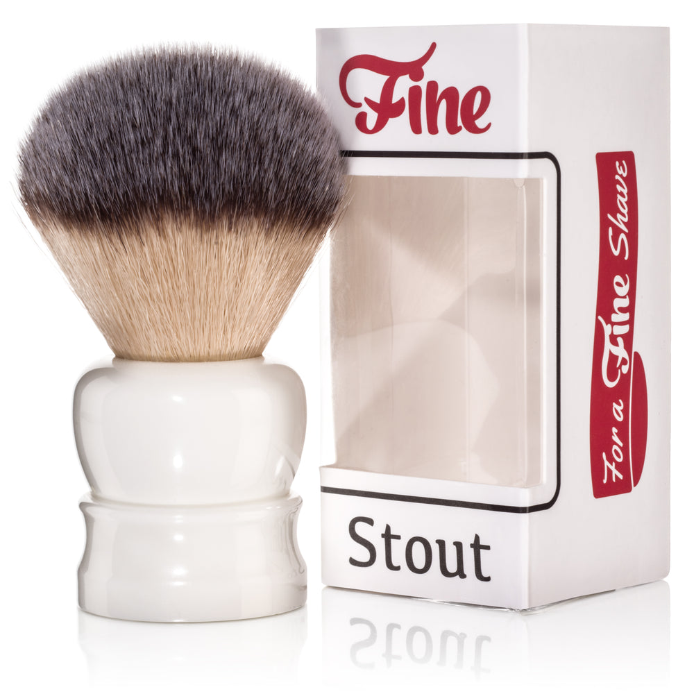 Fine Accoutrements Stout Shaving White Brush