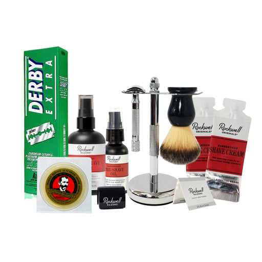 KIT DE RASAGE 9PC AVEC MERKUR 15C