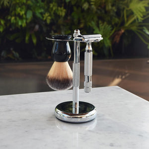 Rockwell Razors 3pc Shavestand,Gun Metal