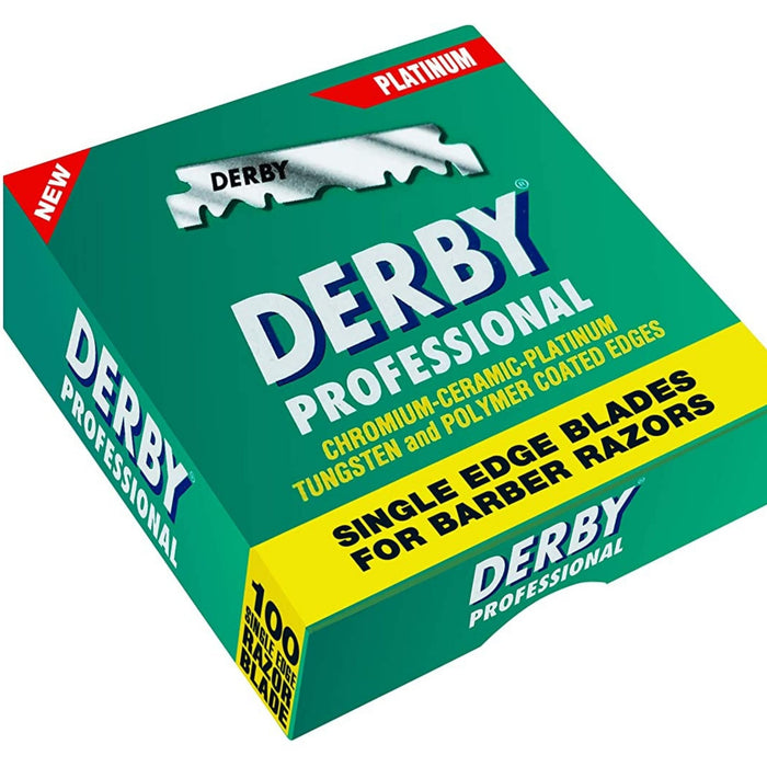 Lame de rasoir Derby Professional Single Edge (100 lames/paquet)