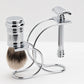 Merkur 3981 - 3pcs Shaving Set, Bright Chrome Finish