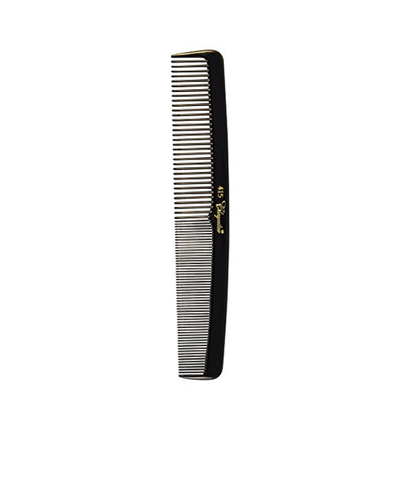 Cleopatra 415  Black Styling Comb 12-Pack, Hair Combs