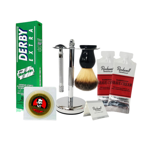 KIT DE RASAGE 6PC AVEC MERKUR 25C