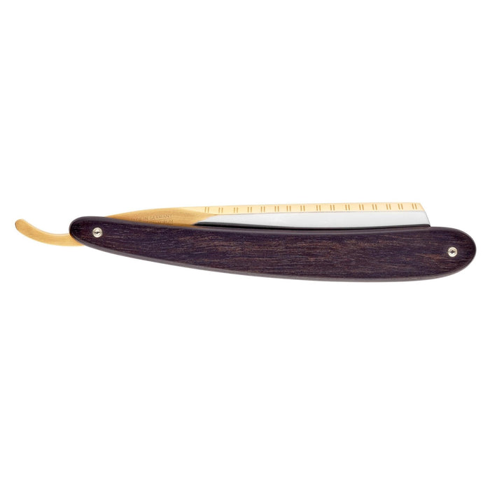 Dovo Bismark Straight Razor, Ebony Wood Handle 6/8". Solingen, Germany