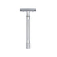 Merkur DE Razor, 22C Straight Comb, Long Handle, Matt Chrome, MK-22002