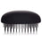 Brosse démêlante Kent Pebble en noir mat