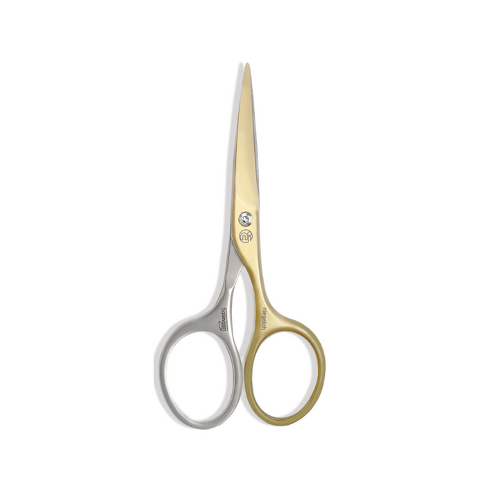 Niegeloh Beard Scissors inox style Titanium gold