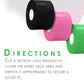 Level3  5 Rolls (100Each) Neck Paper Orange