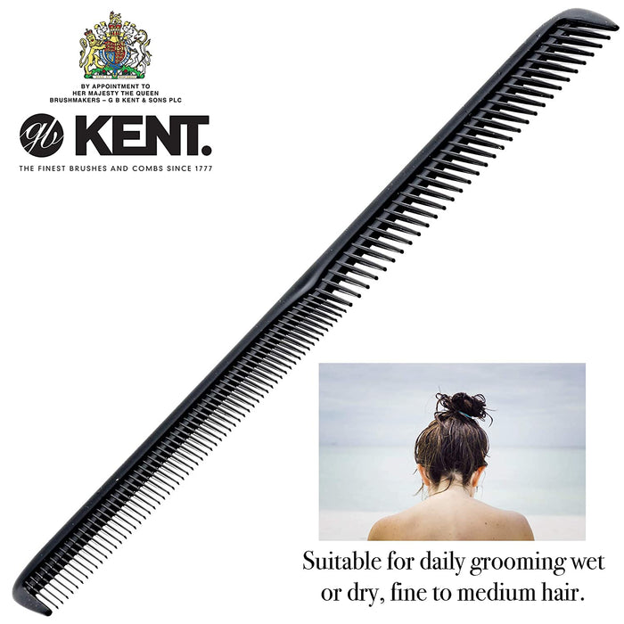 Kent Cutting Comb 184mm Deep Teeth Thick/Fine Hair