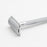 Merkur DE Razor, 22C Straight Comb, Long Handle, Matt Chrome, MK-22002