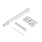 Rasoir de sécurité Merkur 23C à double tranchant, coupe droite, manche extra long, chrome