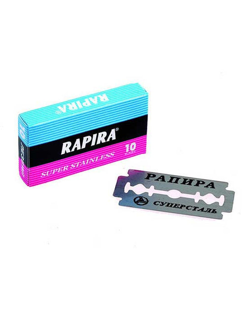 Rapira Double Edge Safety Razor Blades Classic (10 Blade pack), 