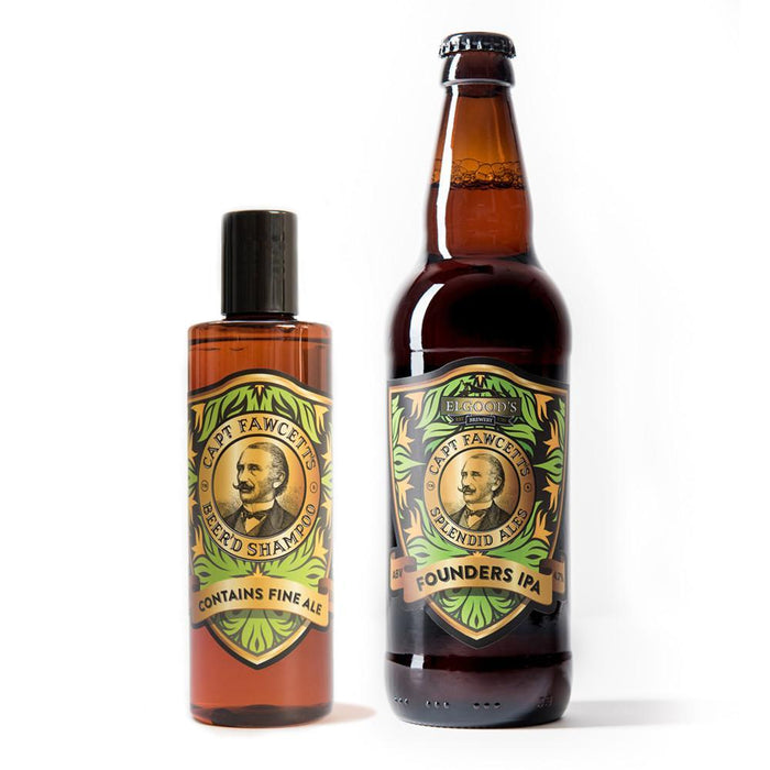 Captain Fawcett's Beer'd Shampoo - 250ml / 8.45 fl.oz