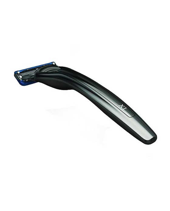 Bolin Webb X1 NERO BLACK Razor, Black Chassis and Black Top Panel, Cartridge Razors